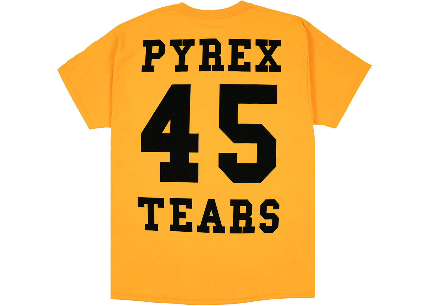 denim tears pyrex tears t-shirt yellow