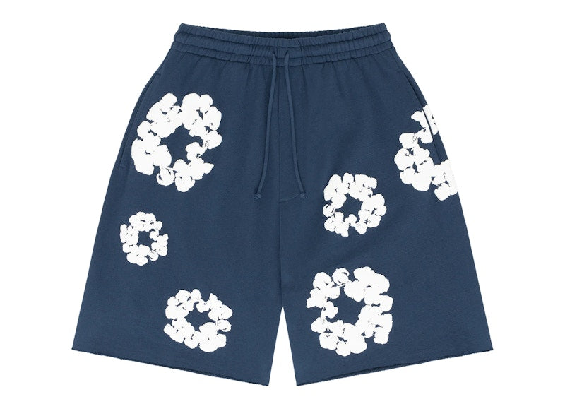 DENIM TEARS デニムティアーズ ショートパンツWREATH M DENIM TEARS Cotton Wreath Short Denim M