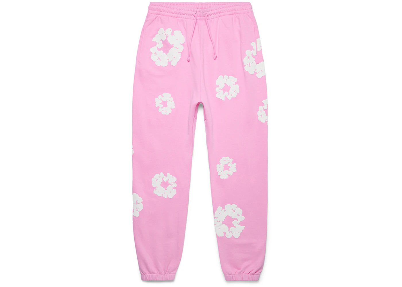 denim tears the cotton wreath sweatpants pink