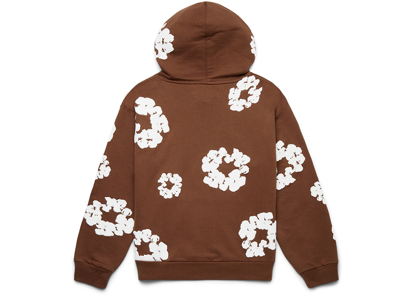 denim tears the cotton wreath sweatshirt brown