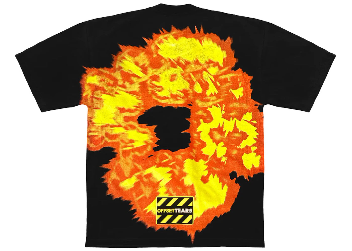 denim tears x offset set it off #1 t-shirt black