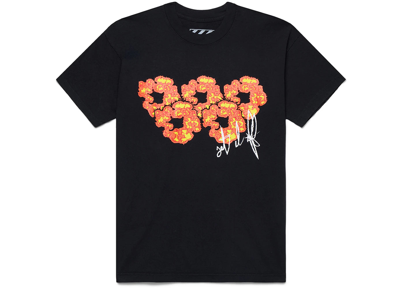 denim tears x offset set it off #2 t-shirt black