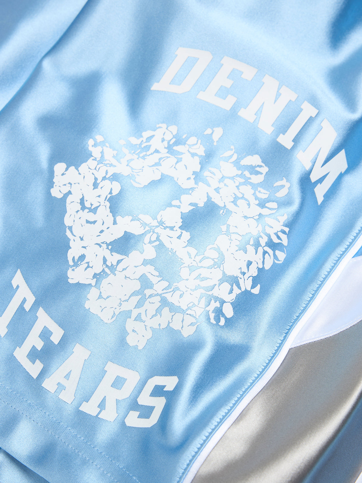 Denim U Basketball Shorts Light Blue