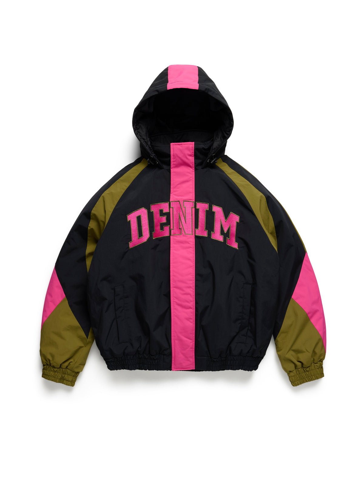 Denim Tears Stadium Jacket Black / Pink