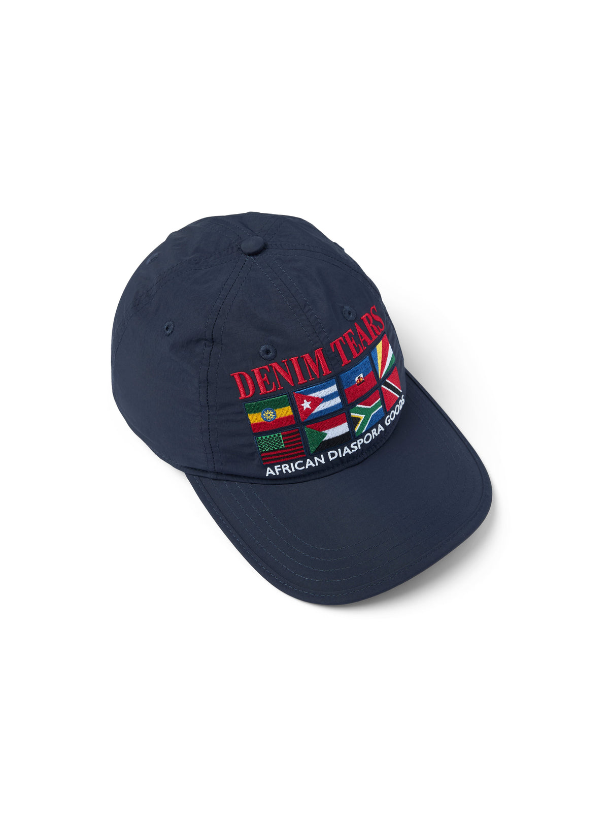Denim Tears Diaspora Flags Cap Navy