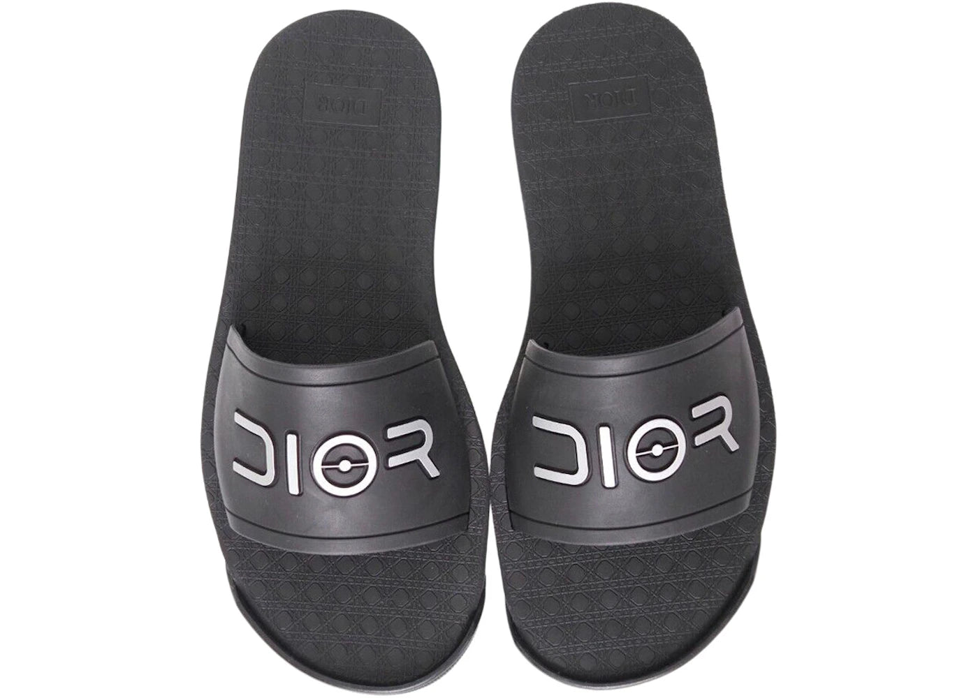 Dior Alpha Dior Slides X Sorayama Black White