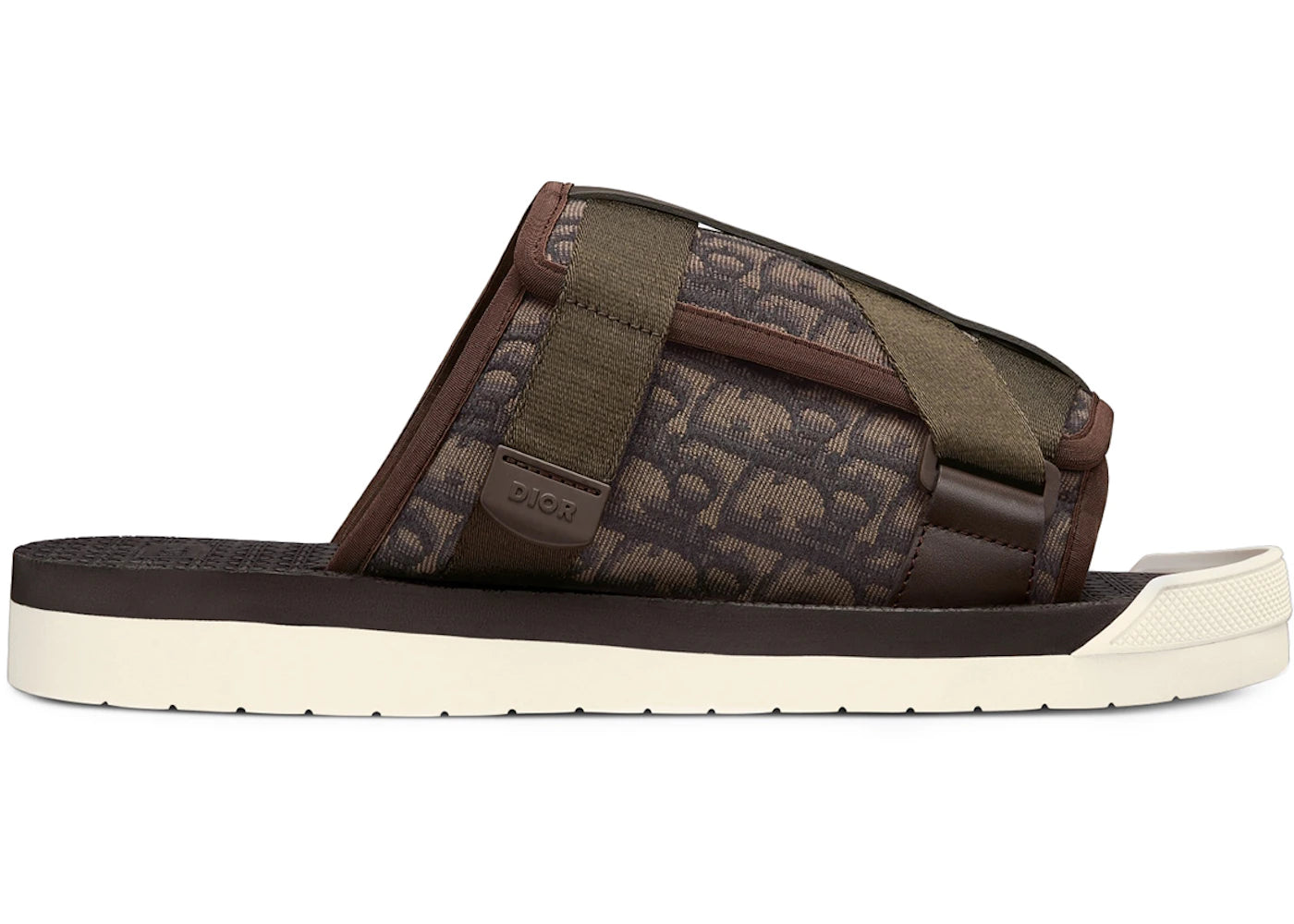 Dior Alpha Sandal Ebony Dior Oblique Jacquard India | Kicks Machine