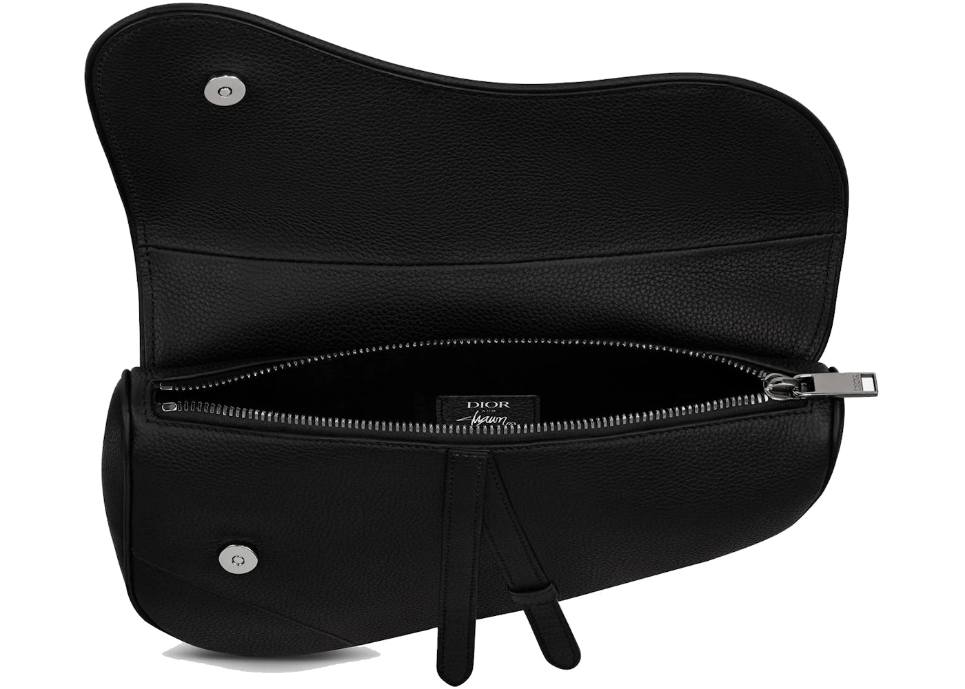 Dior And Shawn Saddle Bag Black