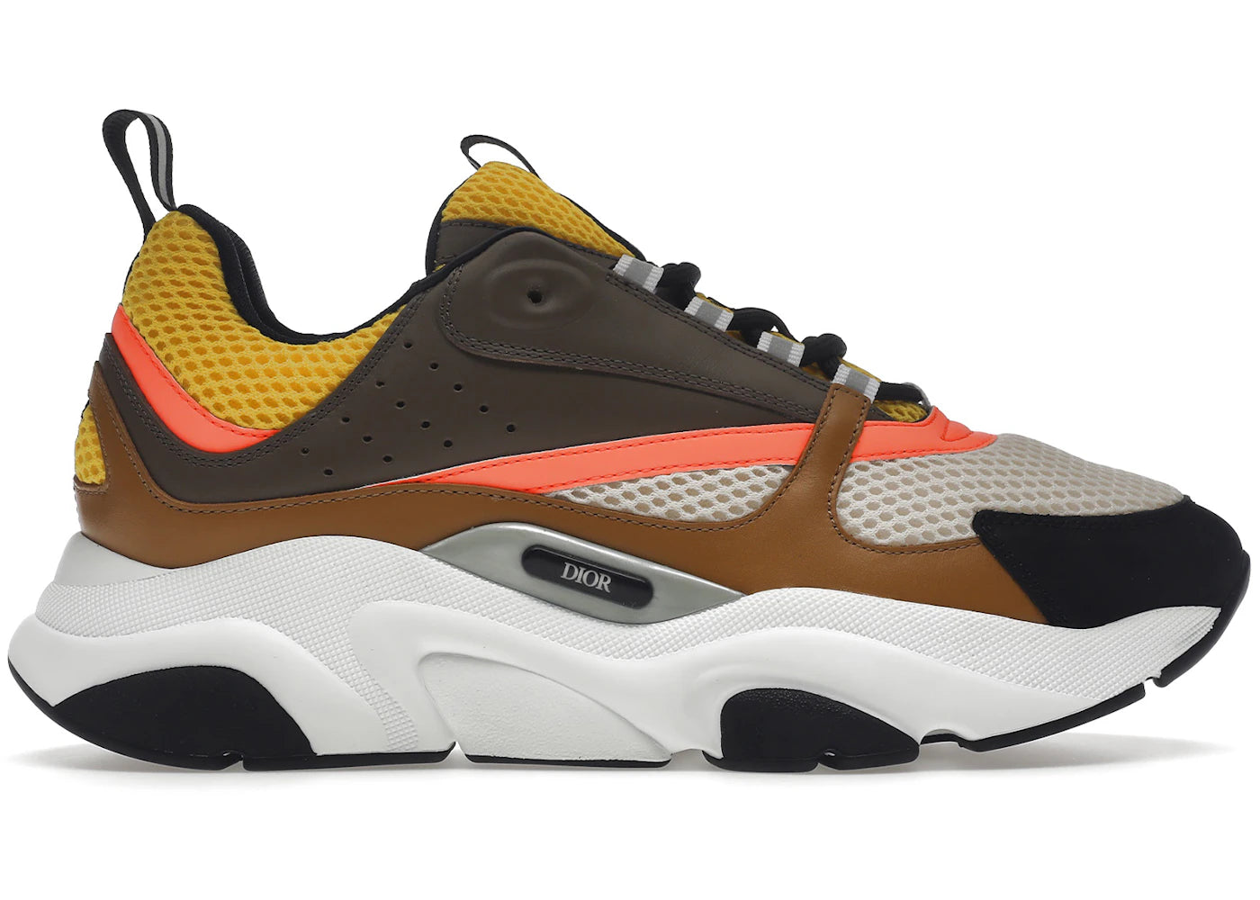 dior b22 yellow white ebony camel