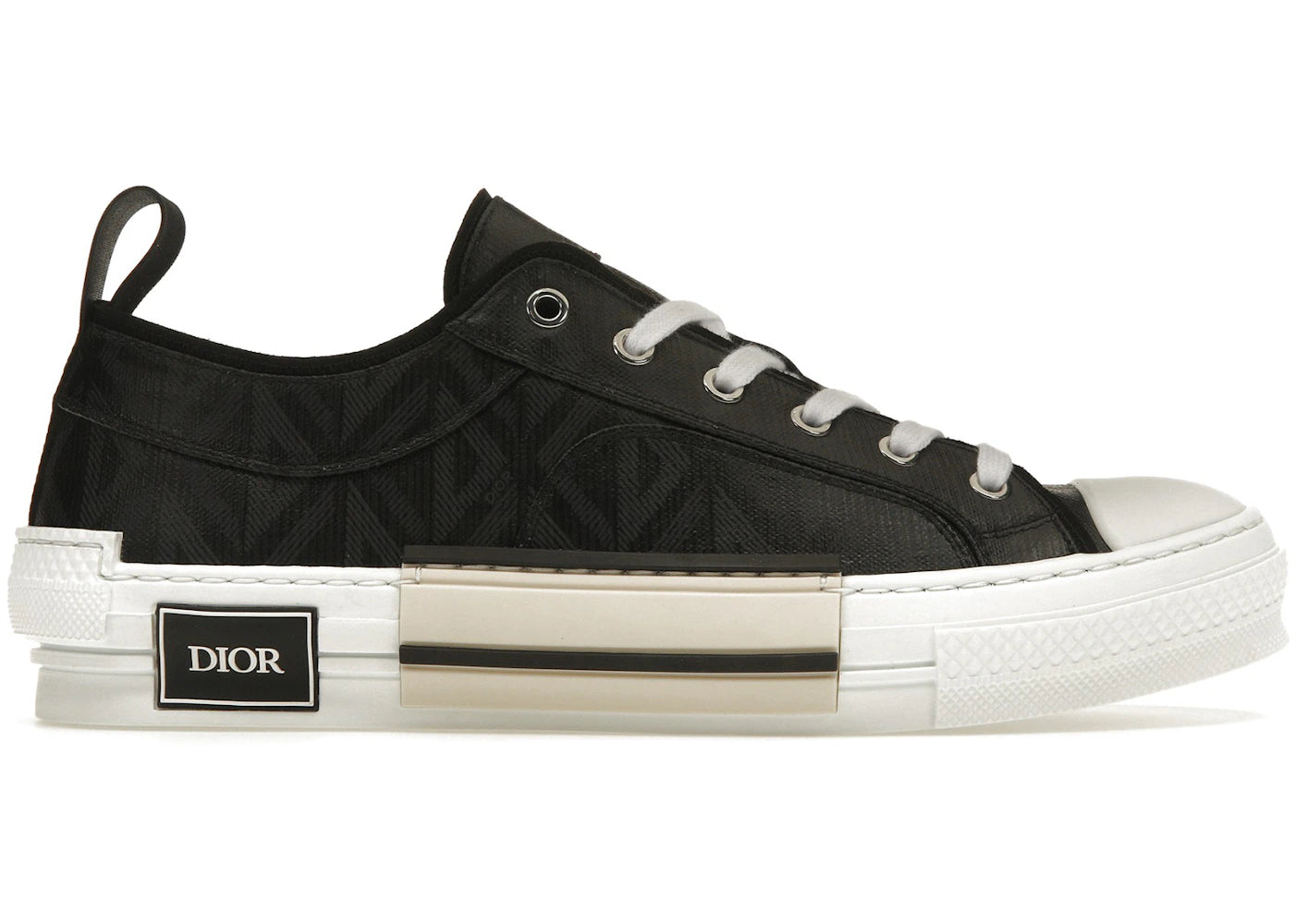 dior b23 low top black cd diamond