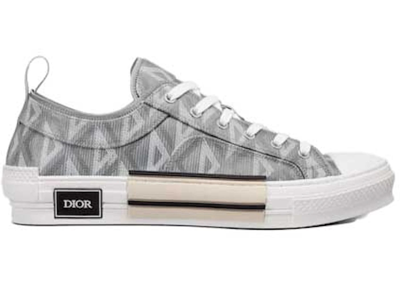 Dior B23 Low Top Gray Cd Diamond