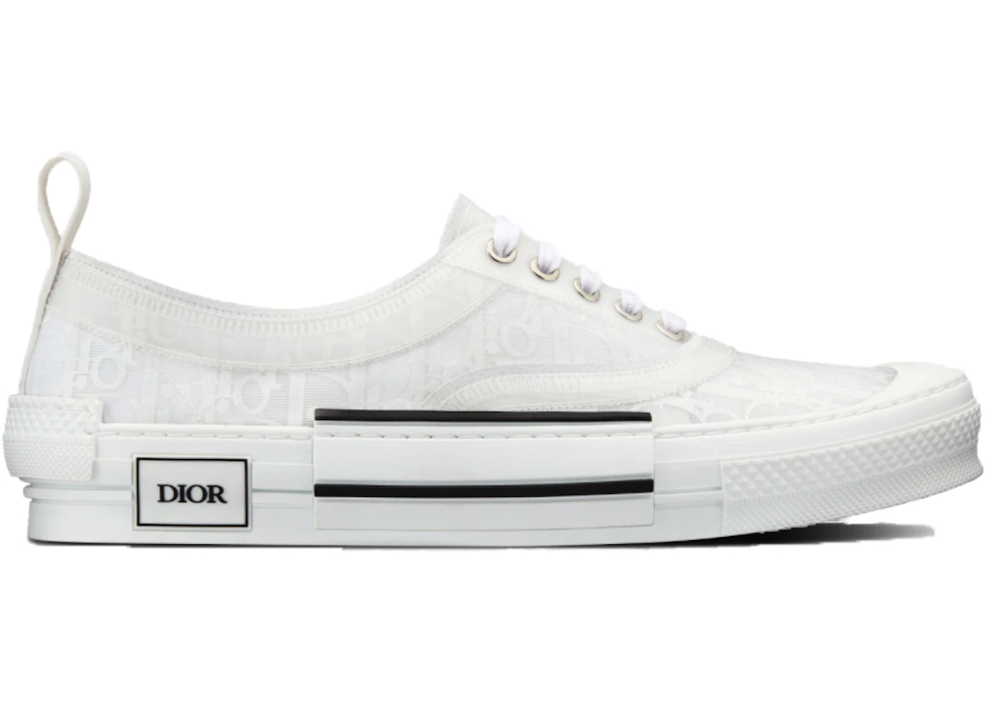 Dior B23 Low White Oblique Canvas UK