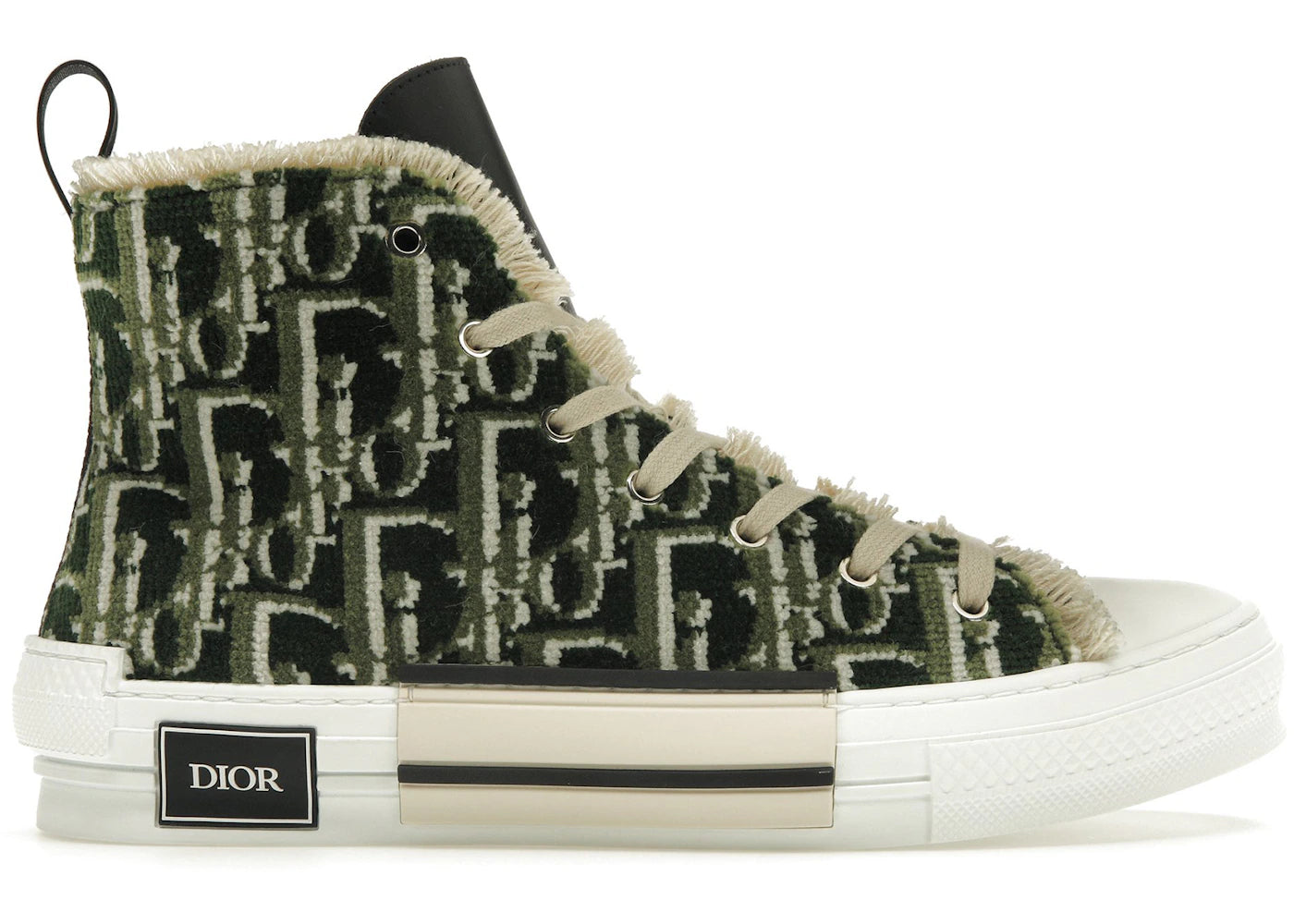 dior b23 olive tapestry
