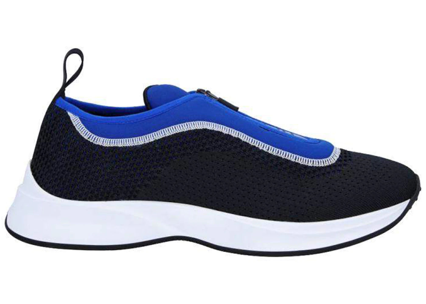 dior b25 zip low blue black white