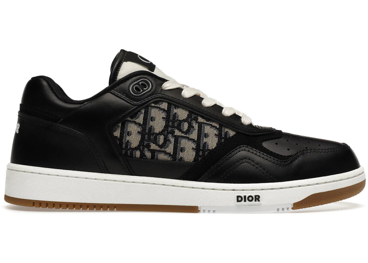 Dior B27 ロートップスニーカー ブラック DIOR | B27 アップタウン ロートップスニーカー グレインド