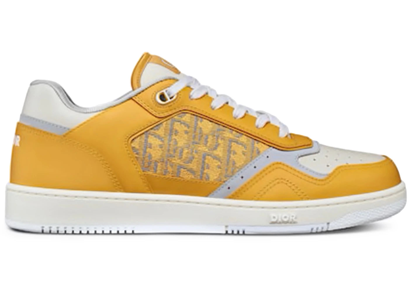 dior b27 low gold-tone white grey