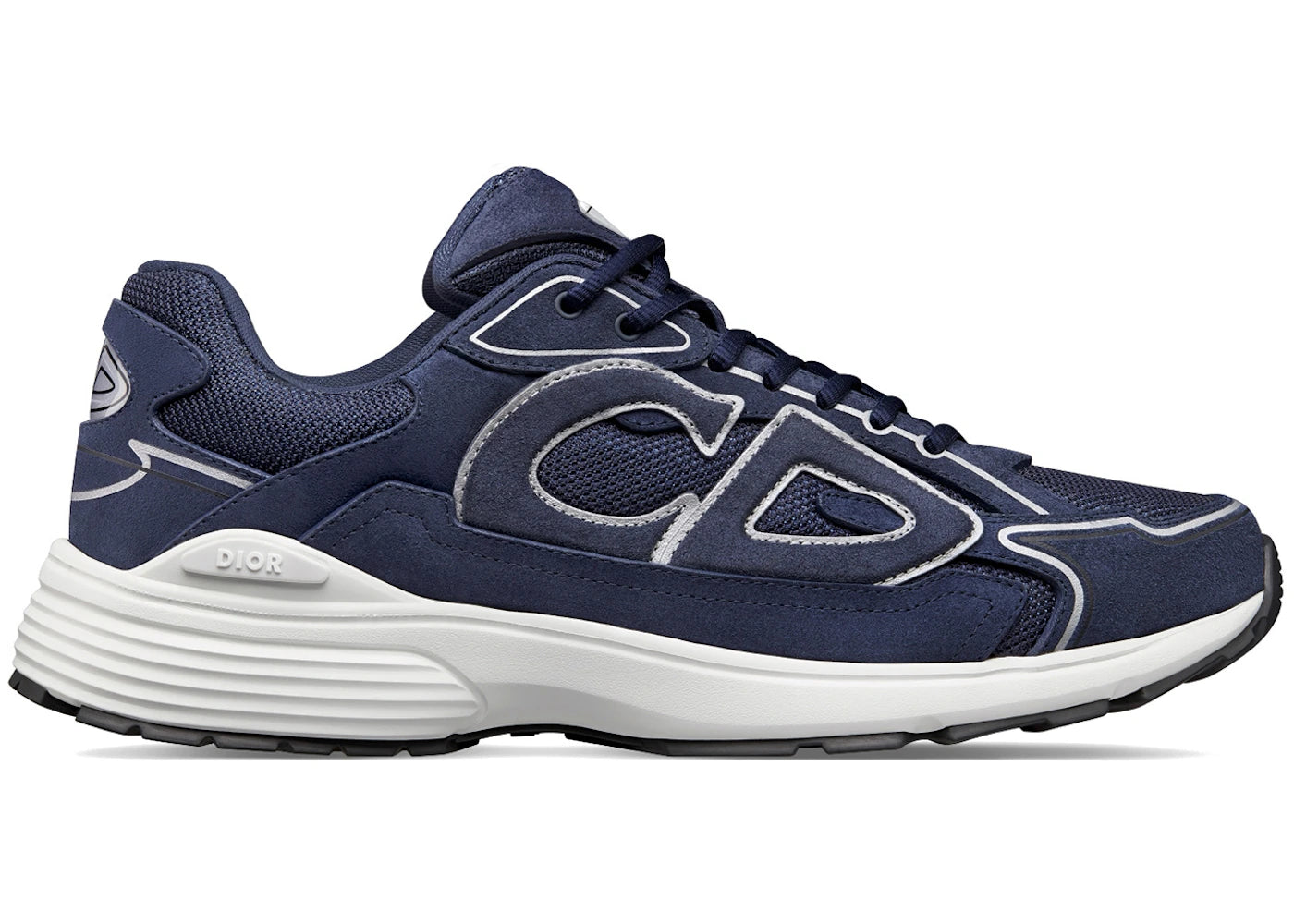 dior b30 navy blue suede