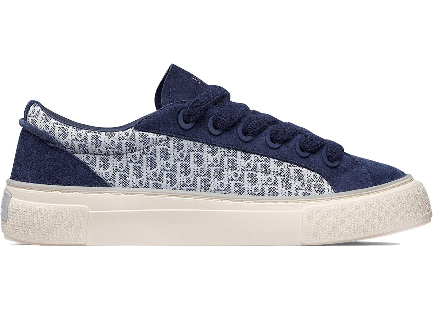 dior b33 sneaker navy blue oblique jacquard