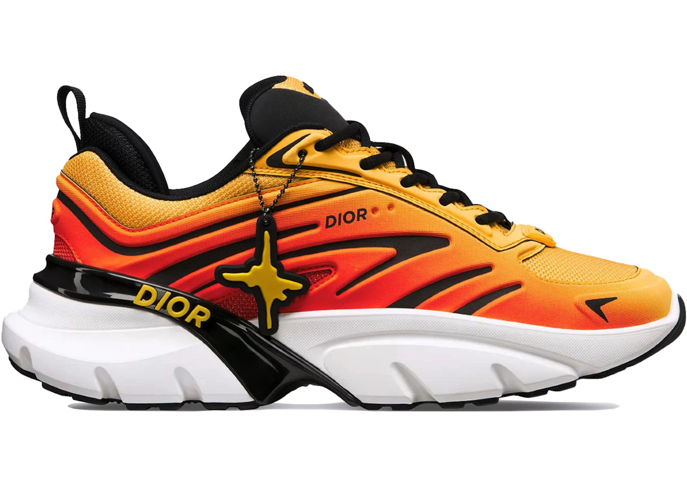 dior b44 blade lewis hamilton gradient orange