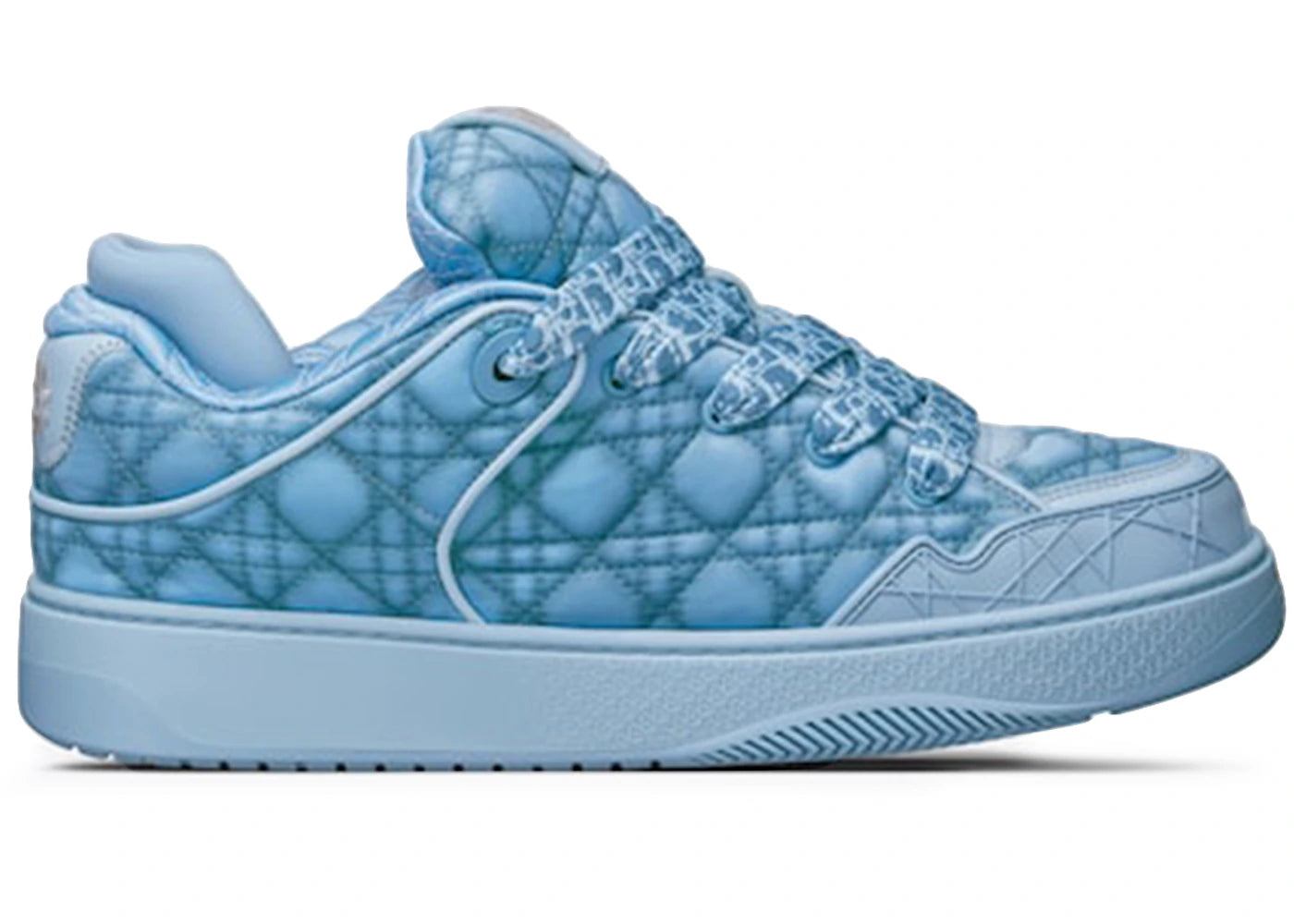 Dior B9S Skater Erl Blue Kumo Cannage Satin