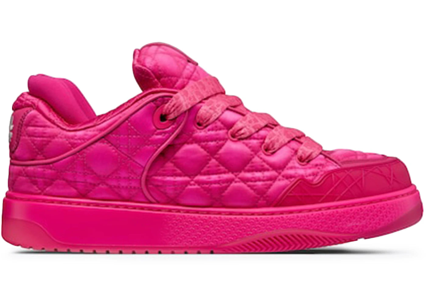 Dior B9S Skater Erl Fuchsia Kumo Cannage Satin