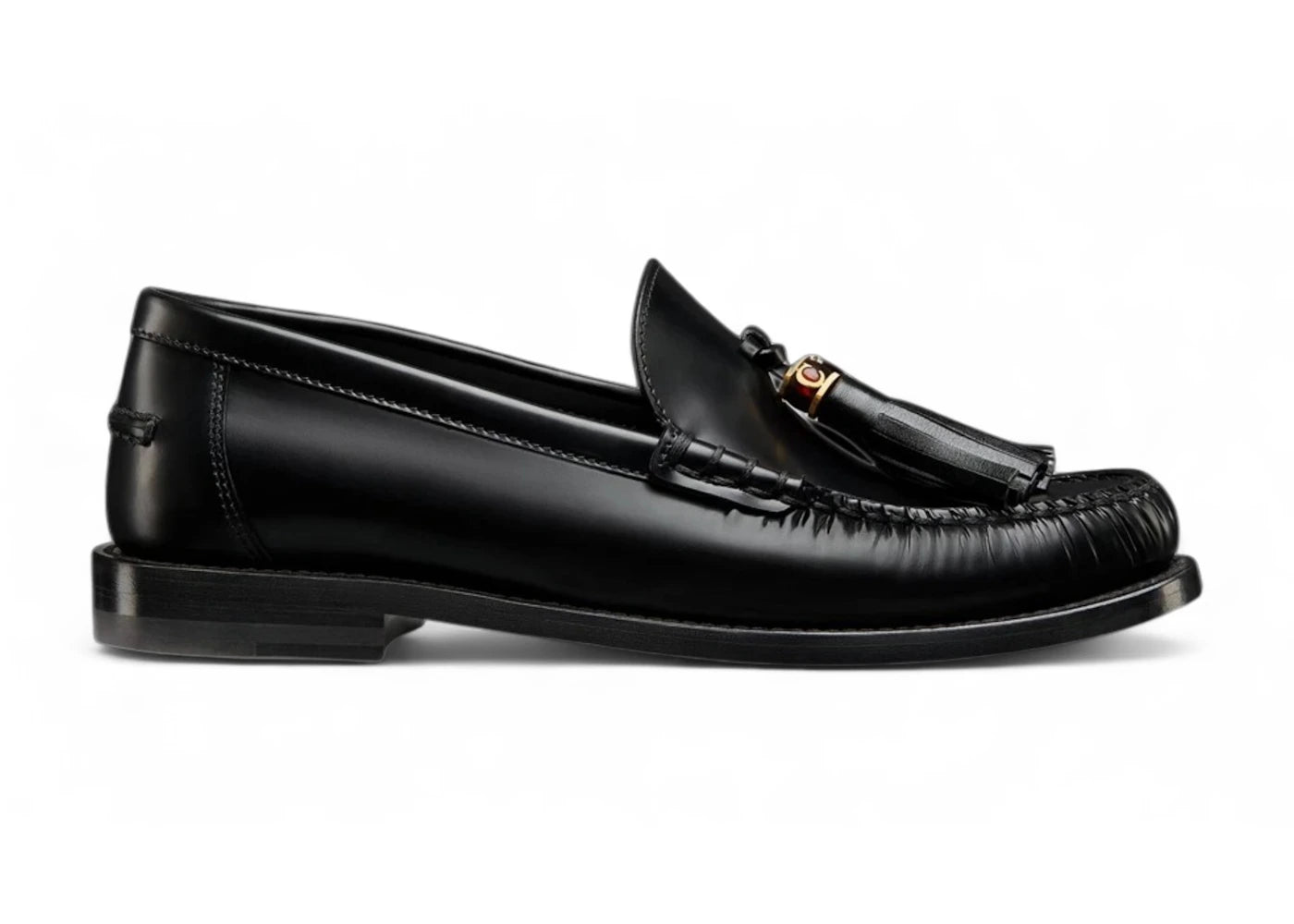 dior d-academy loafers black