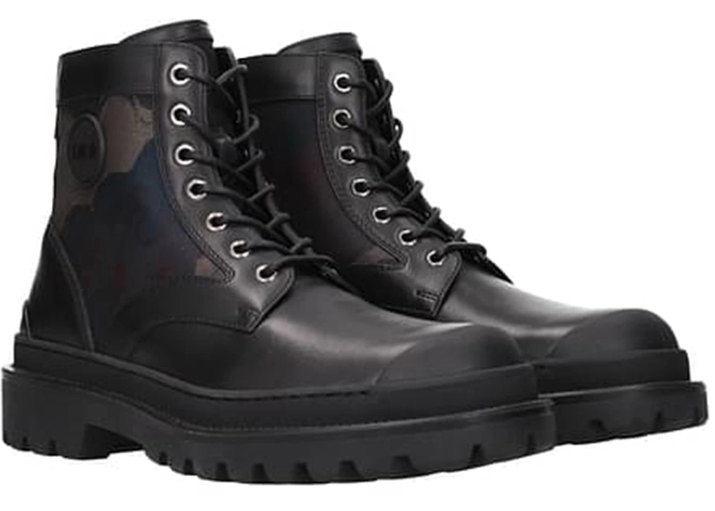 dior explorer ankle boot black camo