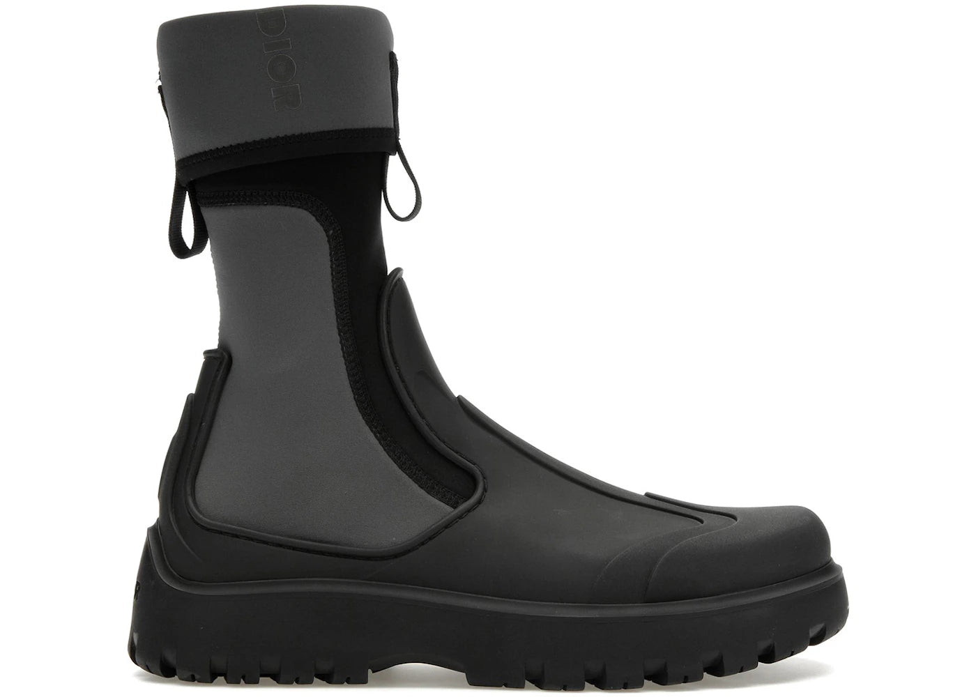 dior garden ankle boot black