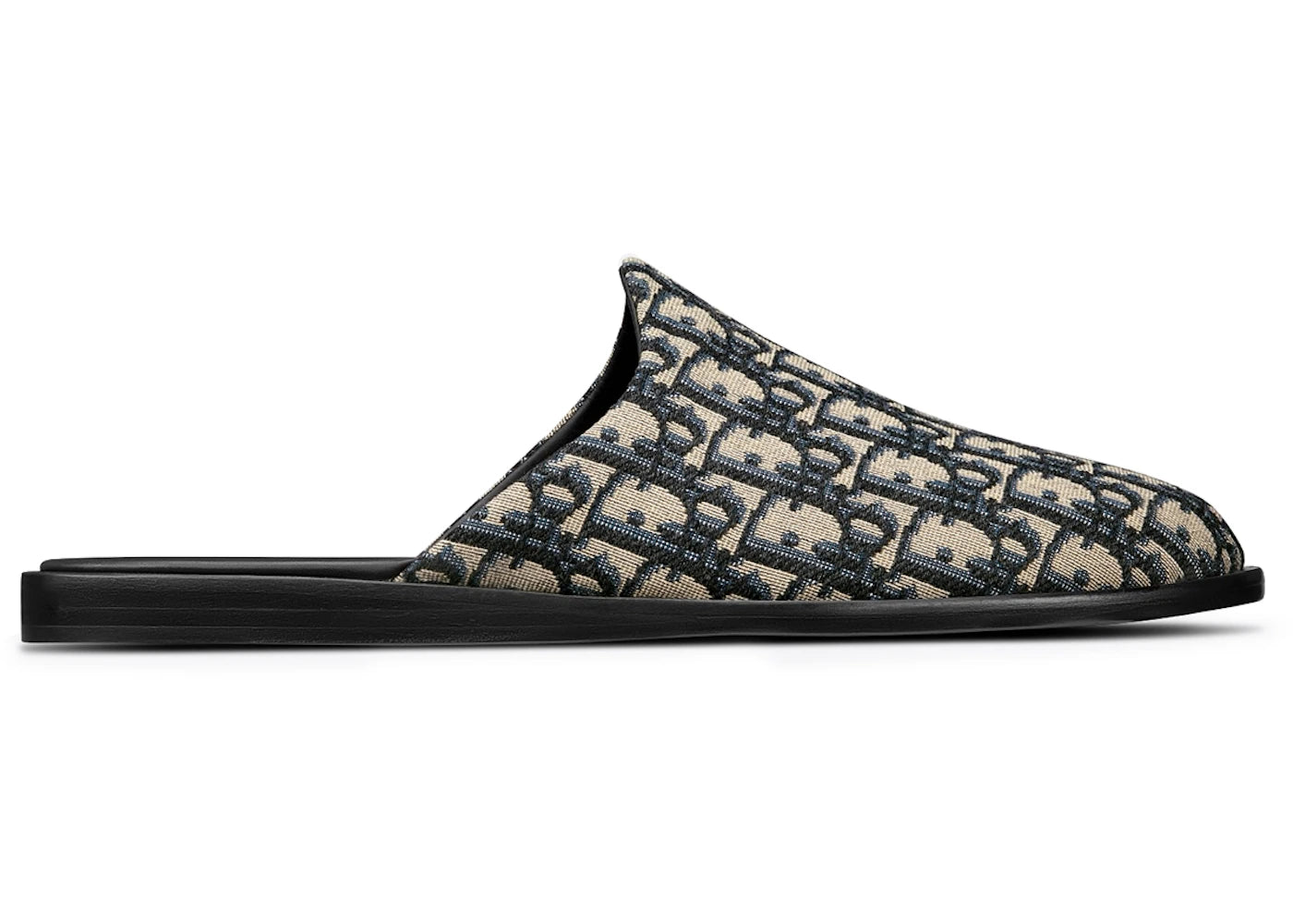 dior indior mule beige black dior oblique jacquard