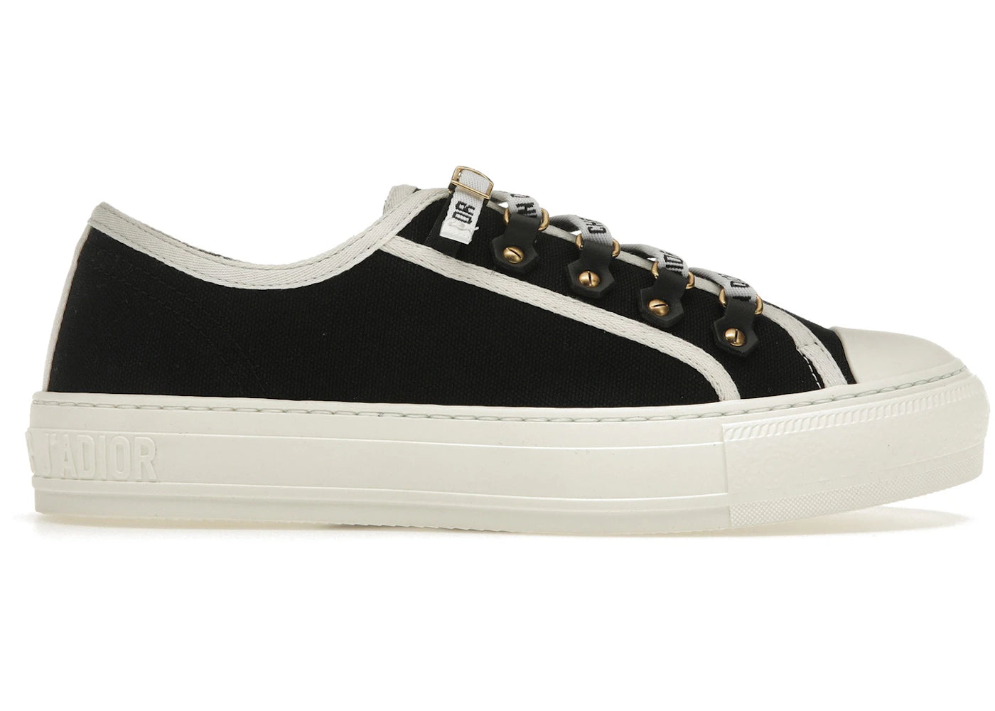 Dior Walk'N'Dior Low Top Black Canvas (Women'S)