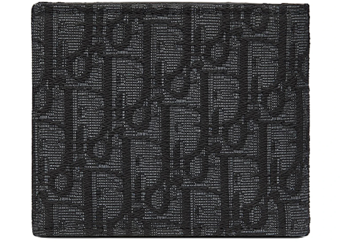 Dior Wallet Black Dior Oblique Jacquard