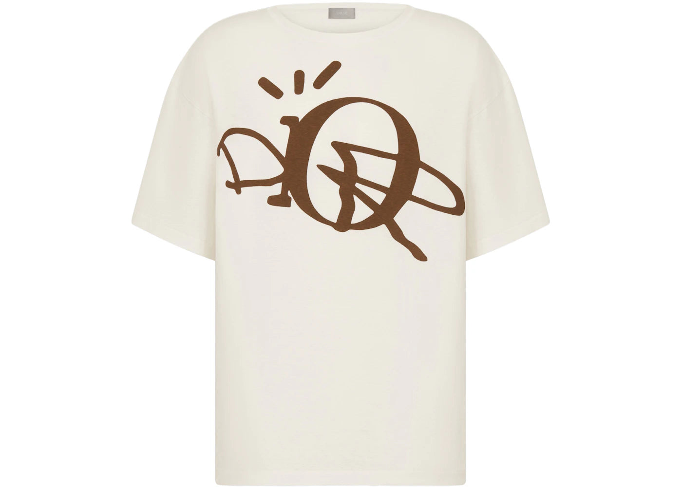 半額以下‼︎【Dior × Cactus Jack】Oversize long T Dior X Cactus Jack Oversized T-Shirt White/Brown – Kicks Machine