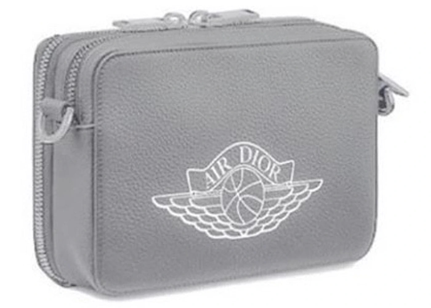 Dior X Jordan Wings Messenger Bag Grey