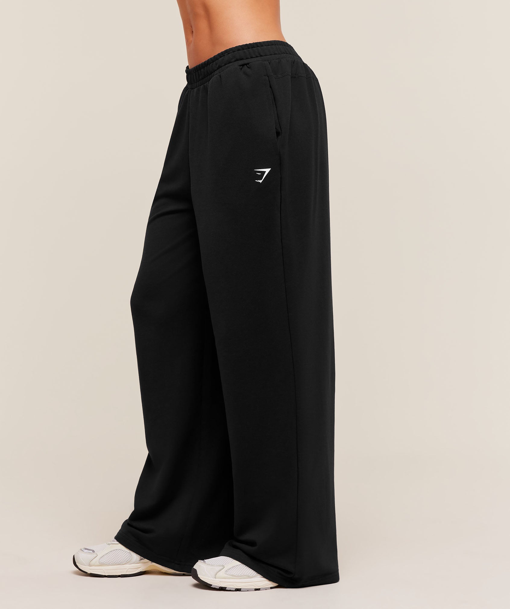 Women's Gymshark Lifting Dipped Waistband Pants Black