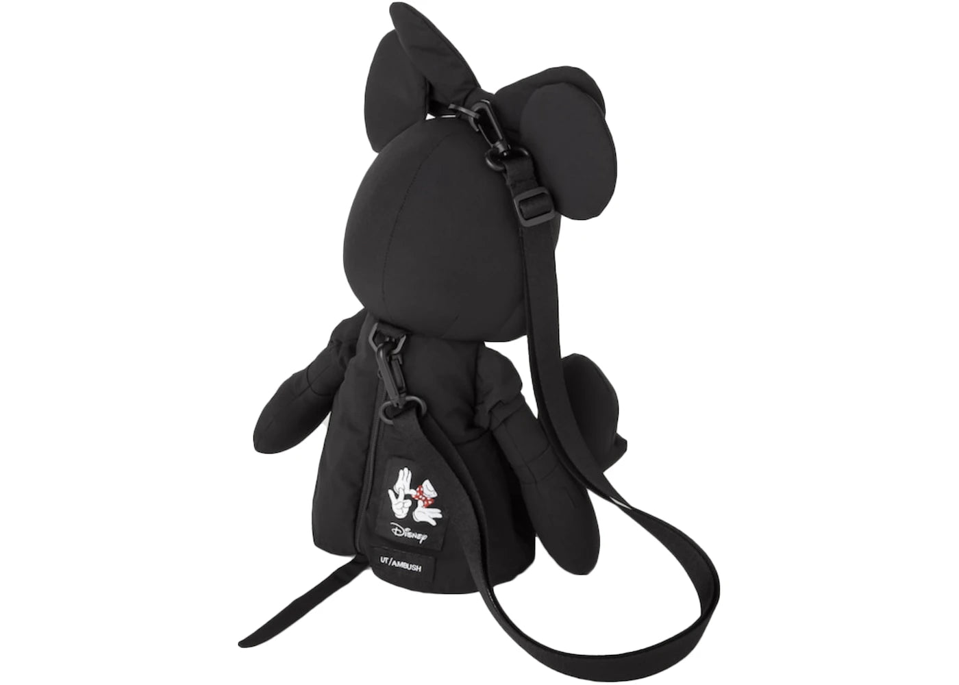 Disney X Ambush X Uniqlo 2-Way Plush Bag Black