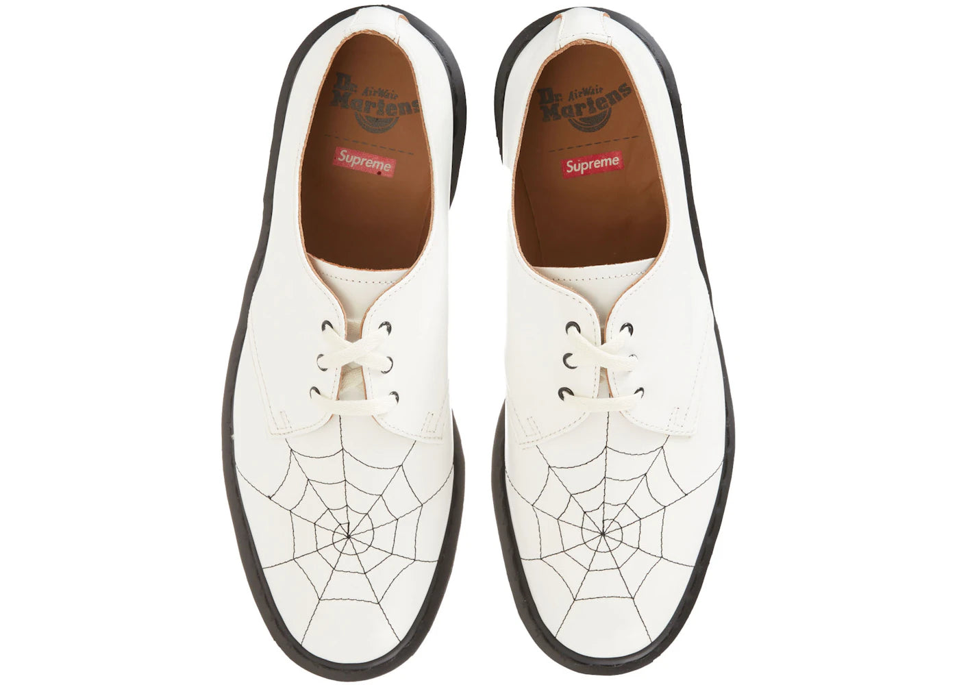 dr. martens 3-eye supreme spiderweb white