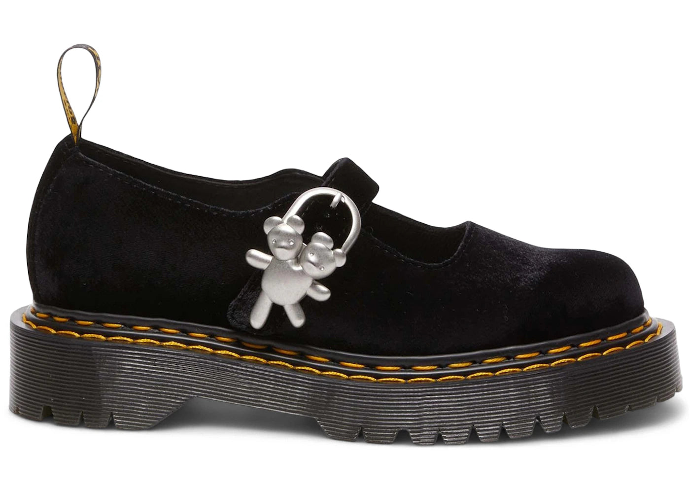 Dr. Martens Addina Heaven Marc Jacobs Black Velvet (Women'S)