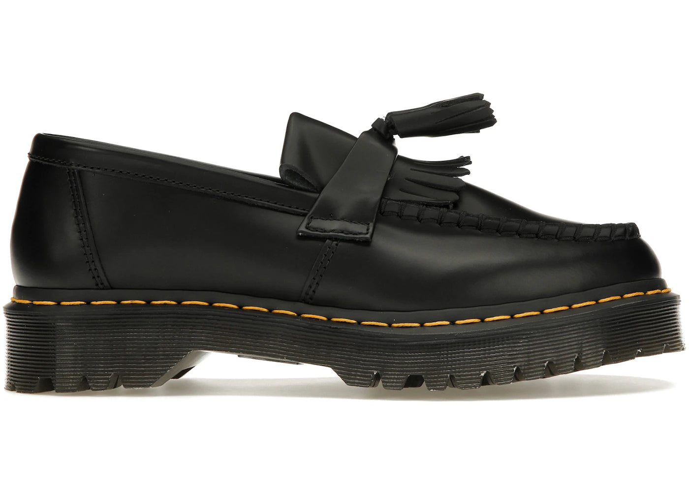 Dr. Martens Adrian Smooth Leather Tassel Loafer Black