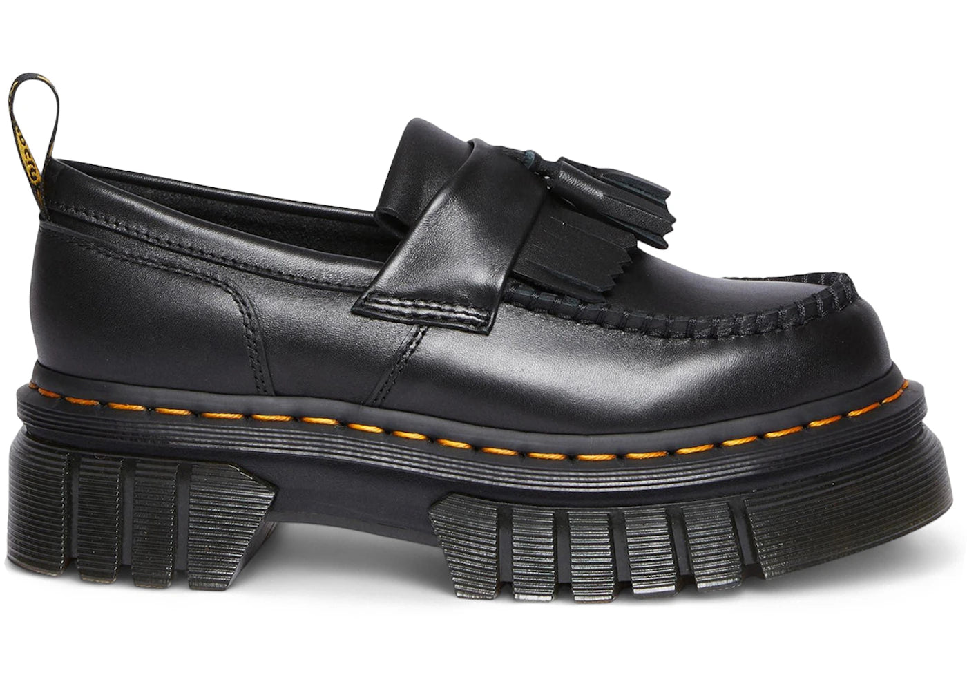 Dr. Martens Audrick Nappa Lux Platform Loafer Black (Women'S)