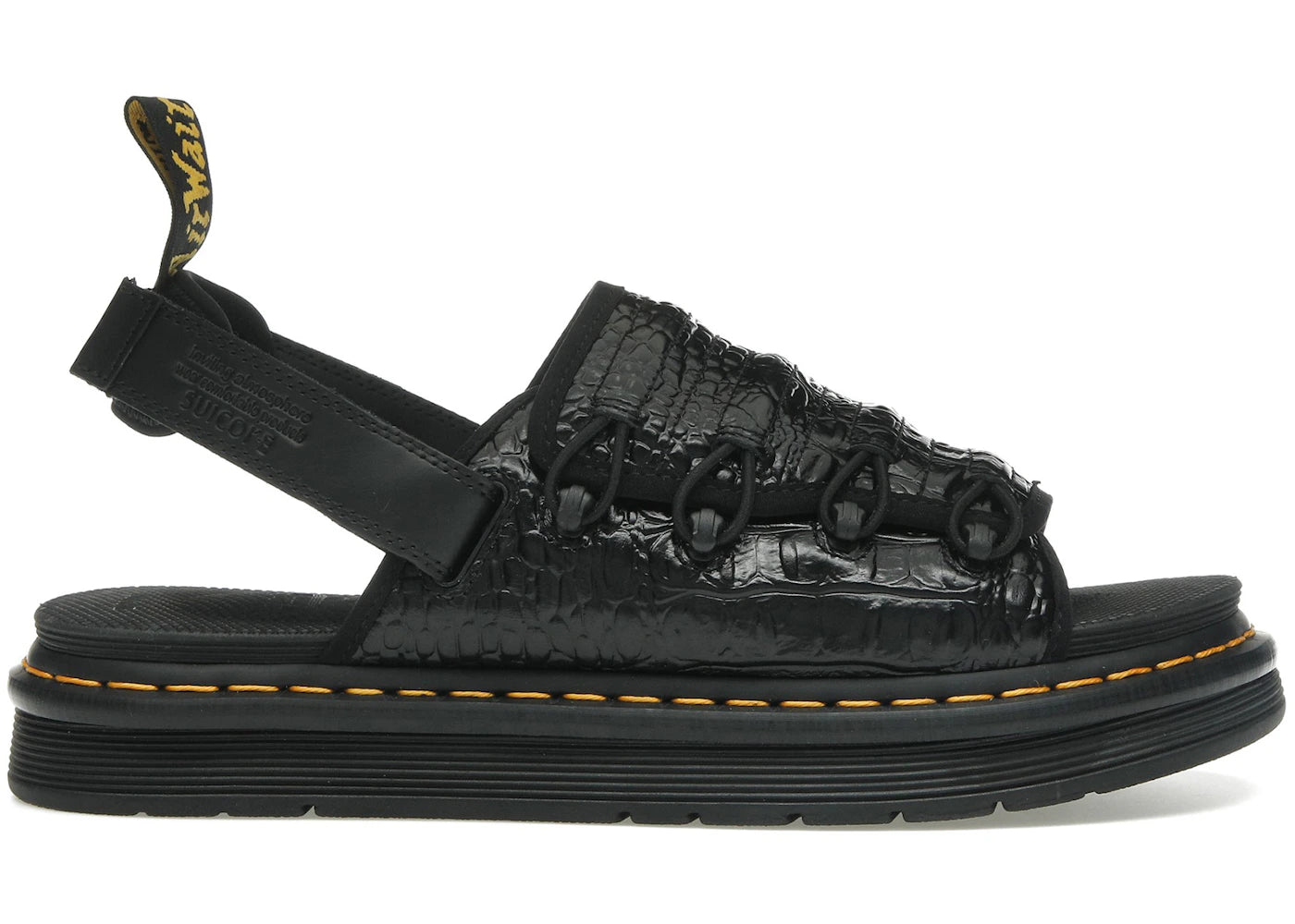 Dr. Martens Mura Suicoke Black Crocodile