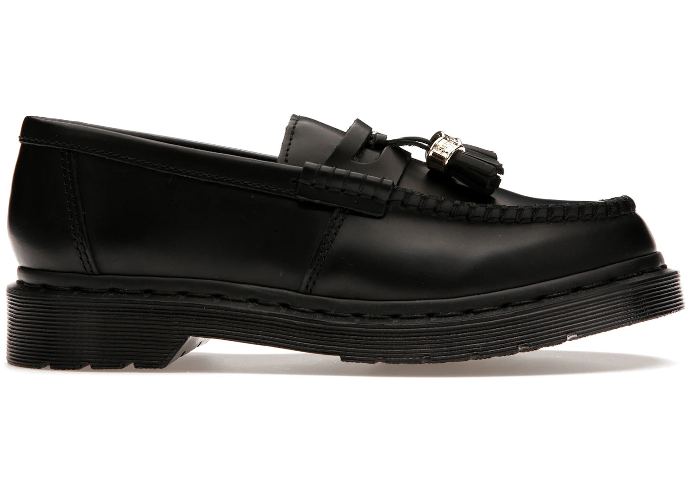 dr. martens penton tassel loafer supreme black