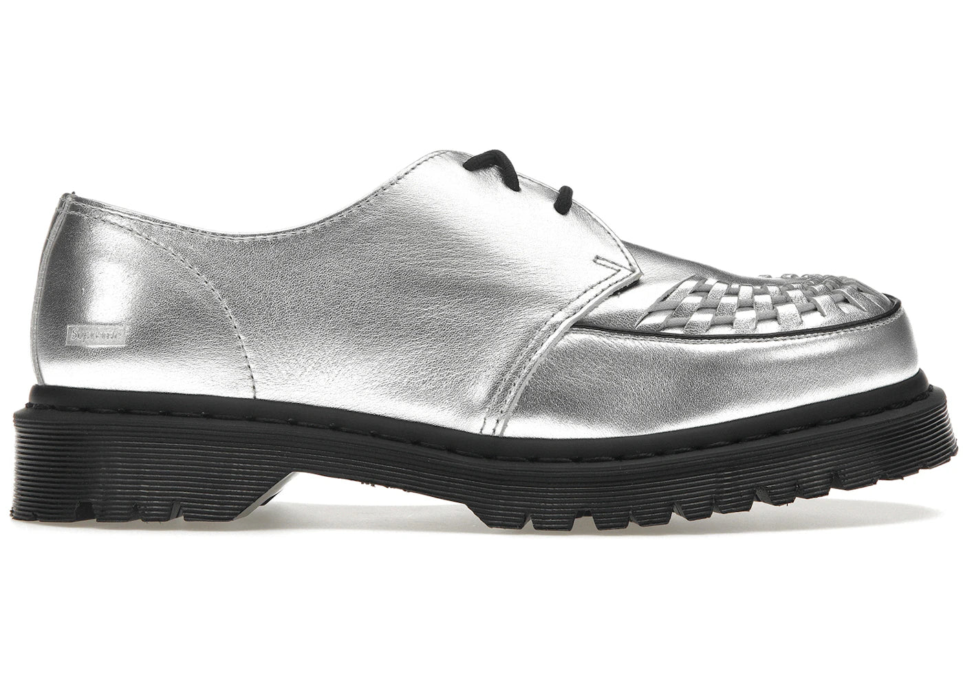 dr. martens ramsey creeper supreme silver