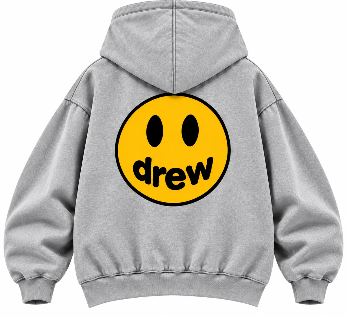 Drew House Mascot Zip Hoodie Grey
