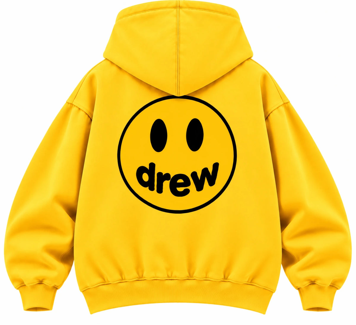Drew House Mascot Zip Hoodie Yellow