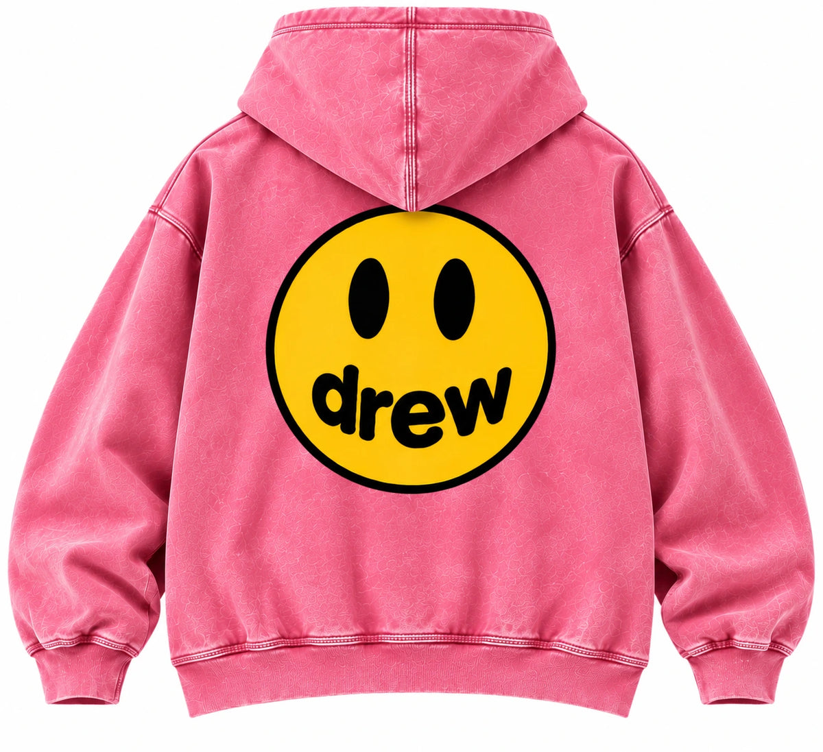 The Drew House Vintage Wash Hoodie Black