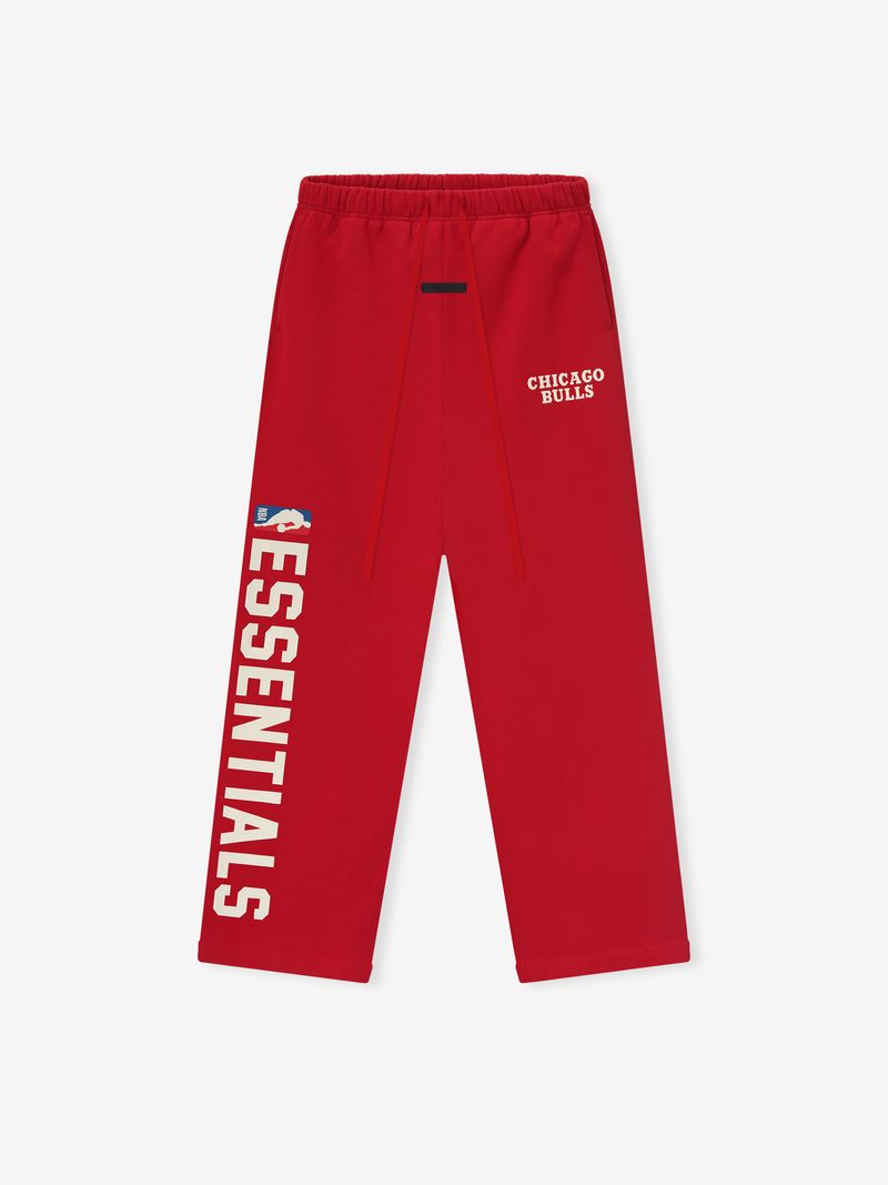 Essentials Bulls Lounge Sweatpant Red