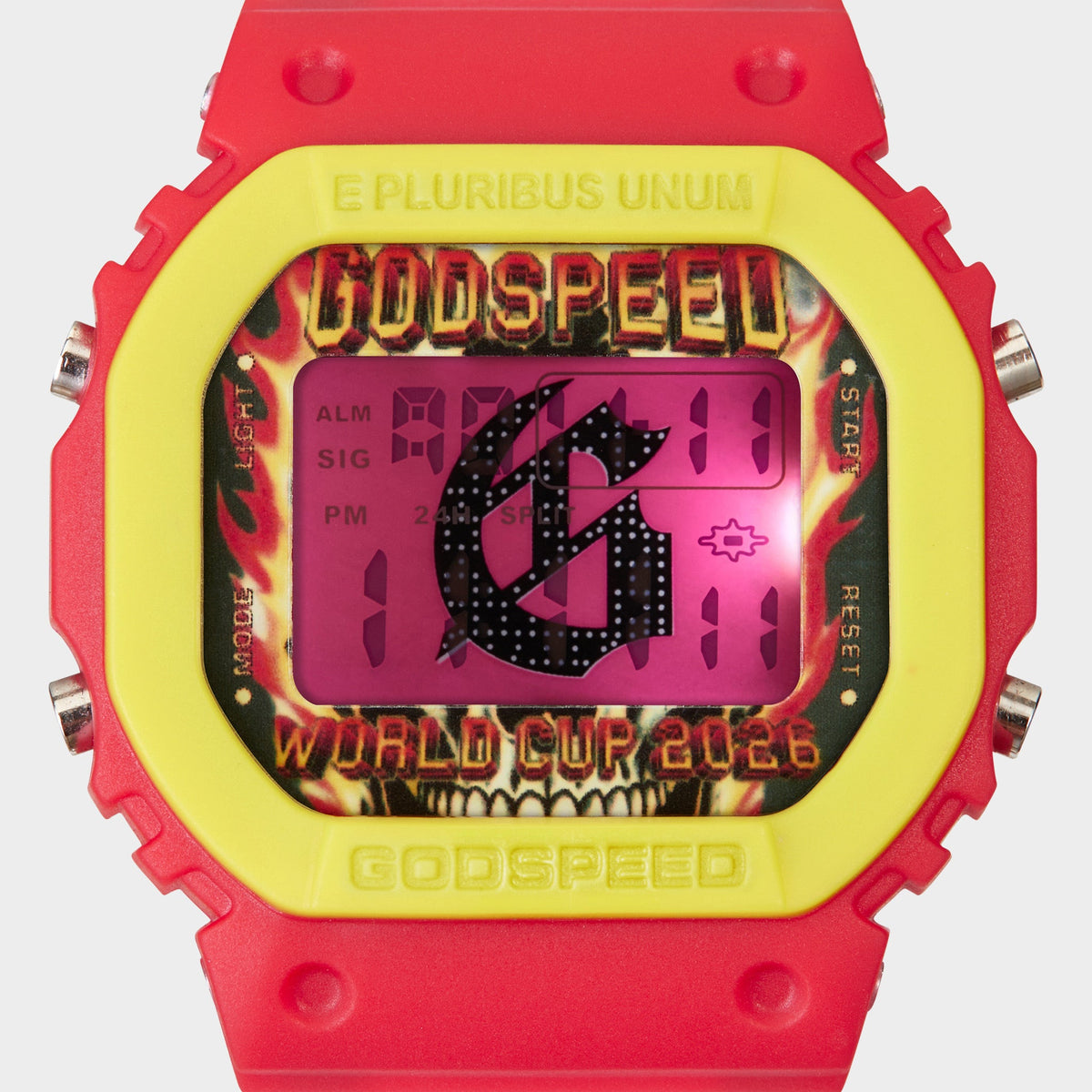 Godspeed GSWC All Nations Chrono (White / Red)