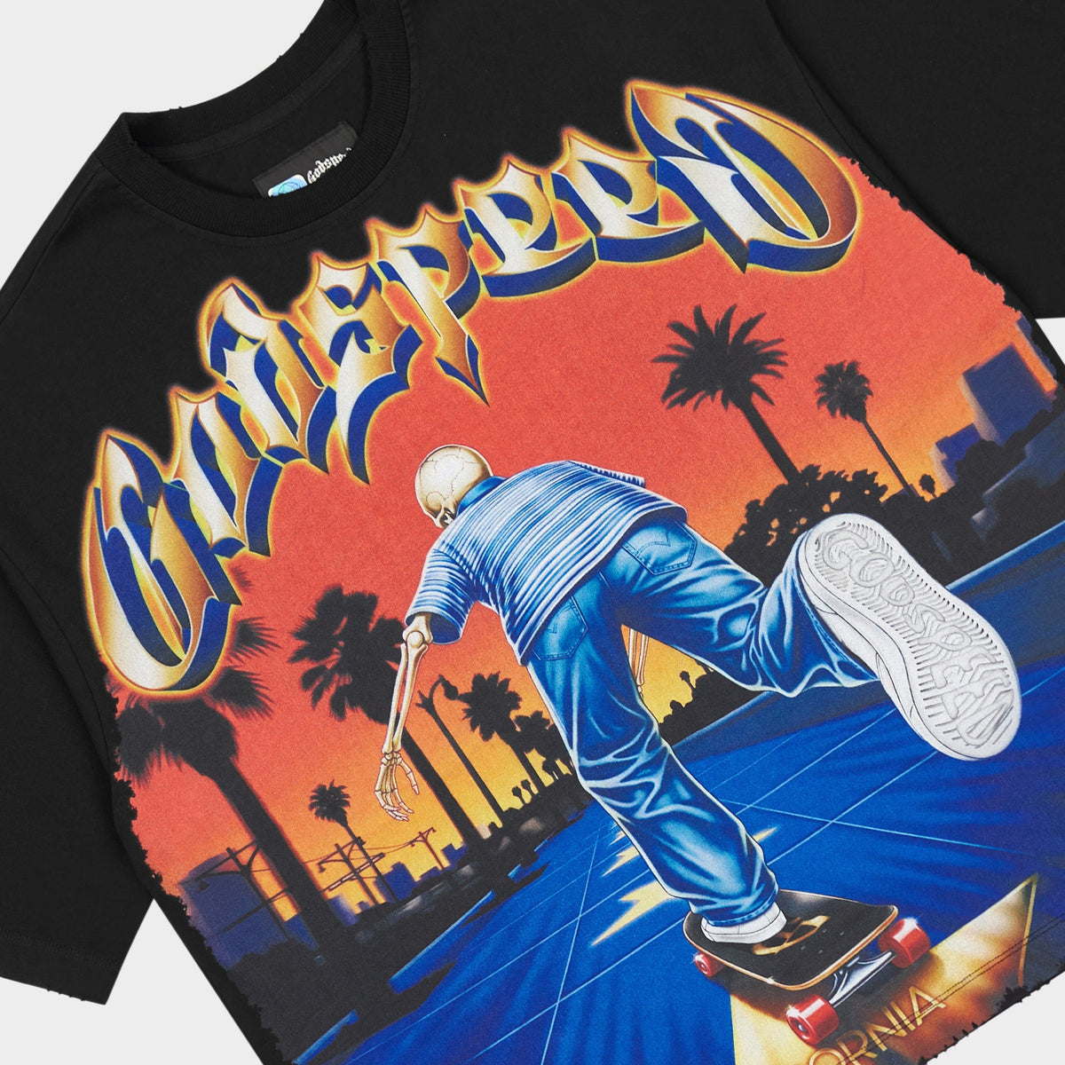 Godspeed Kick Push T-Shirt (Black)