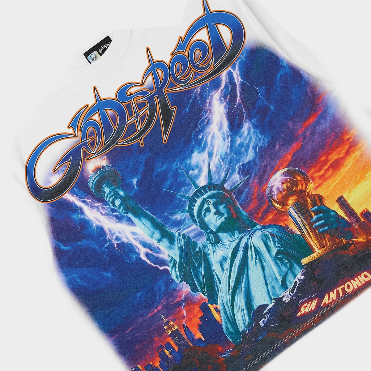 Godspeed Liberty Reigns T-Shirt (White)