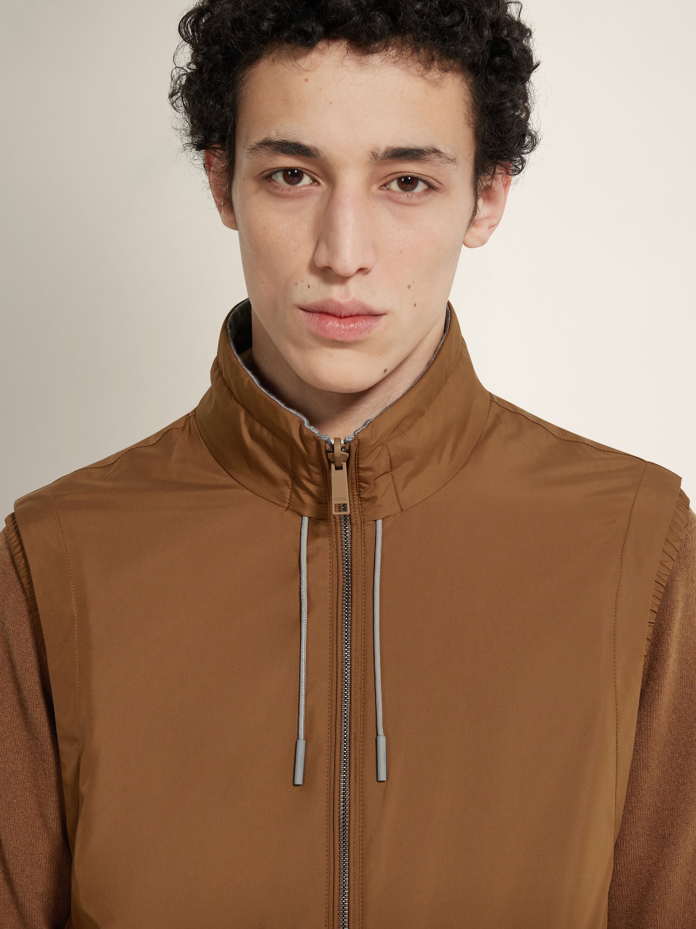 Zegna Microfiber Reversible Brezza Vest